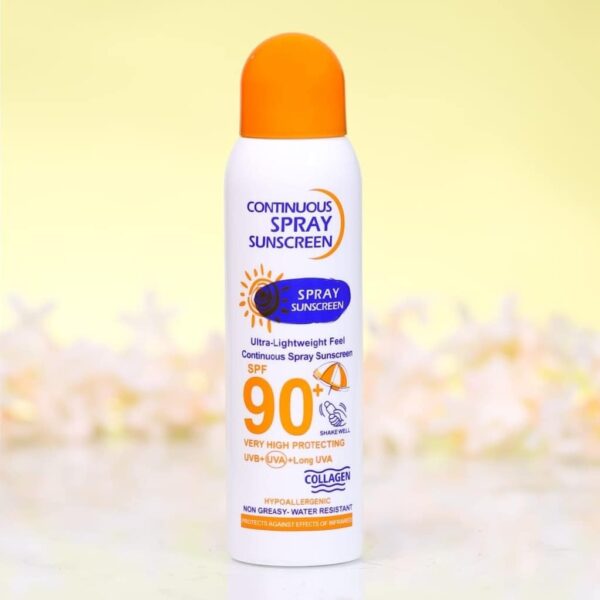 اسپری ضدآفتاب سفیدکننده SPF90 وکالی WOKALI